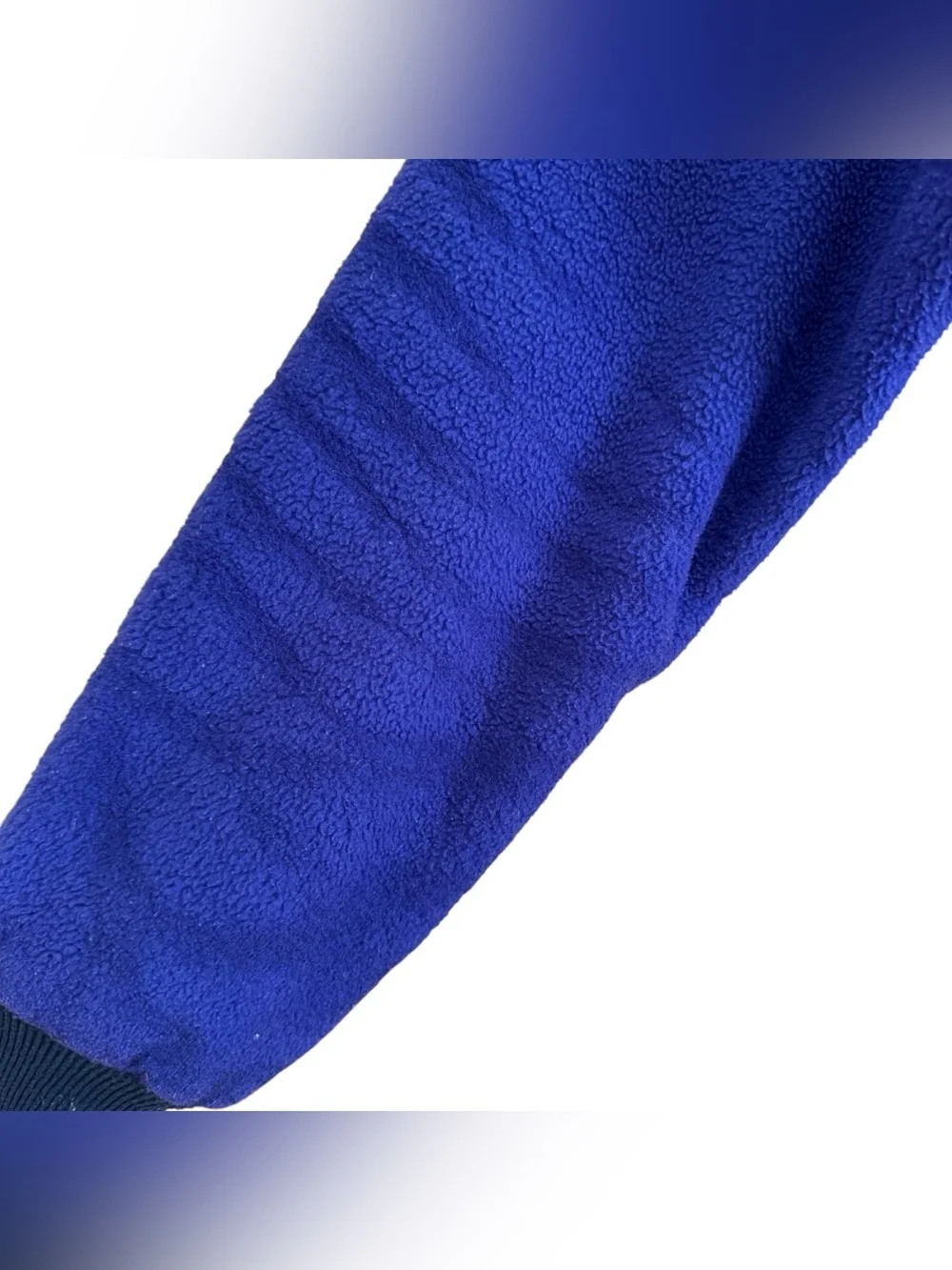 VTG Patagonia Blue Full-Zip Fleece Jacket Synchilla Outdoor Hiking USA L